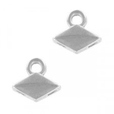 Cymbal ™ DQ metal bead ending Komia for Matubo GemDuo - Antique silver